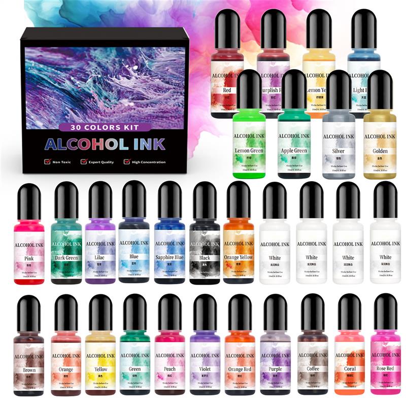 Alcohol Ink Set - 1 Set Art Inkt Alcohol Epoxyhars