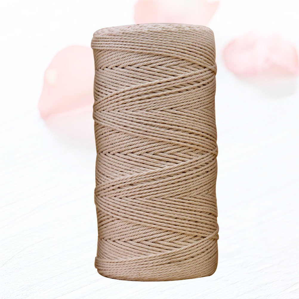Macrame Cord Cotton - 1 Stuk Natuurlijk Beige Katoenen Touw