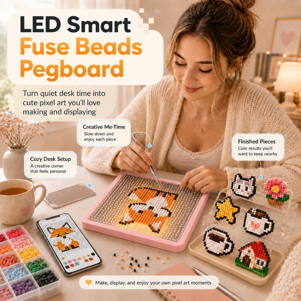 Art Craft App - LED Fuse Beads Board met App