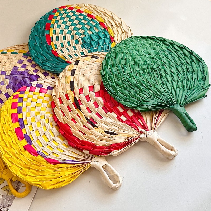 Art Craft With Leaves - Chinese stijl handgemaakte waaier, retro palmblad
