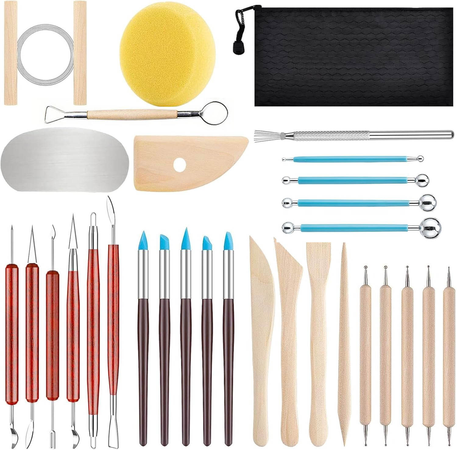 Art Craft Knife - 31 stks/set Art Keramiek Maken Beeldhouwen
