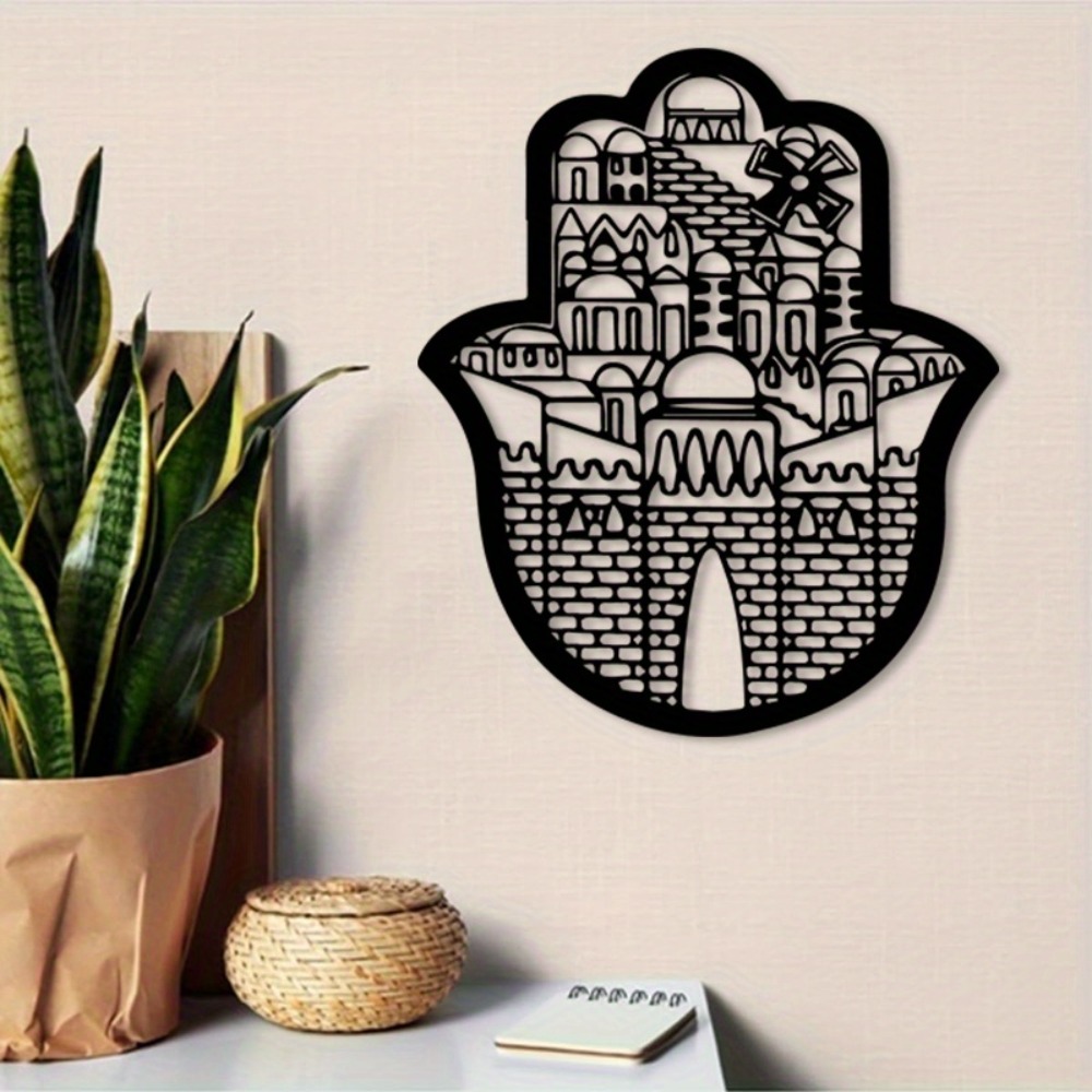 Art & Craft Zone - CIFBUY ijzeren wandkunst islamitische architectuur Jeruzalem