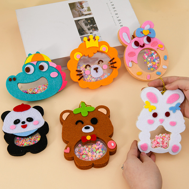 Art Craft For 3 Year Old - DIY Animal Shake Hanger Art Craft