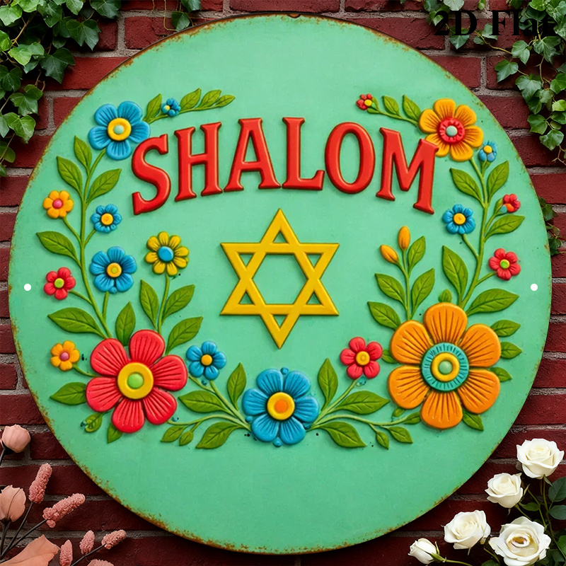 Art & Craft Zone - CIFBUY Shalom Ster van David Aluminium
