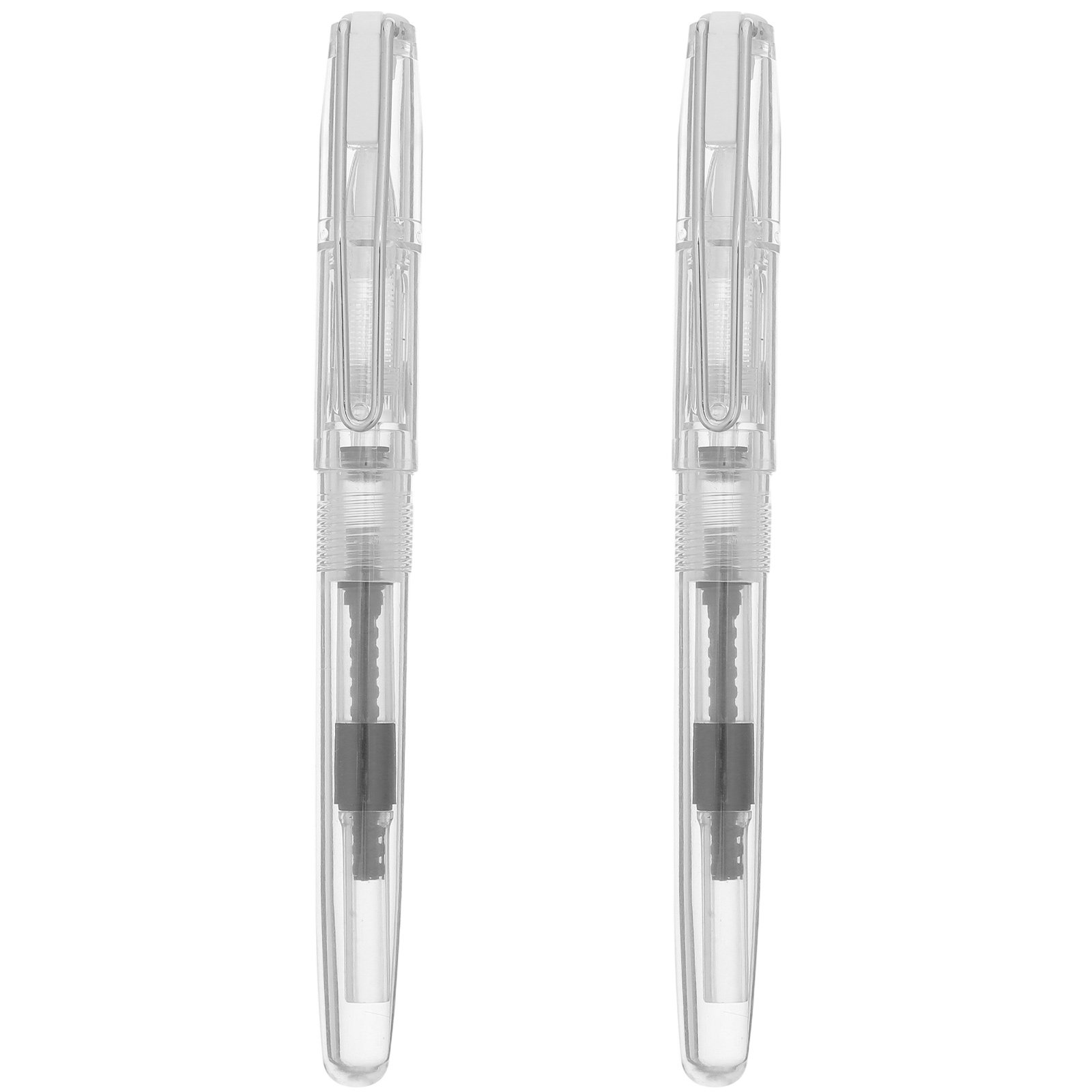 Calligraphy Pen Set - 2-delige kalligrafie-schrijfborstelset met zachte borstelpunt, navulbare