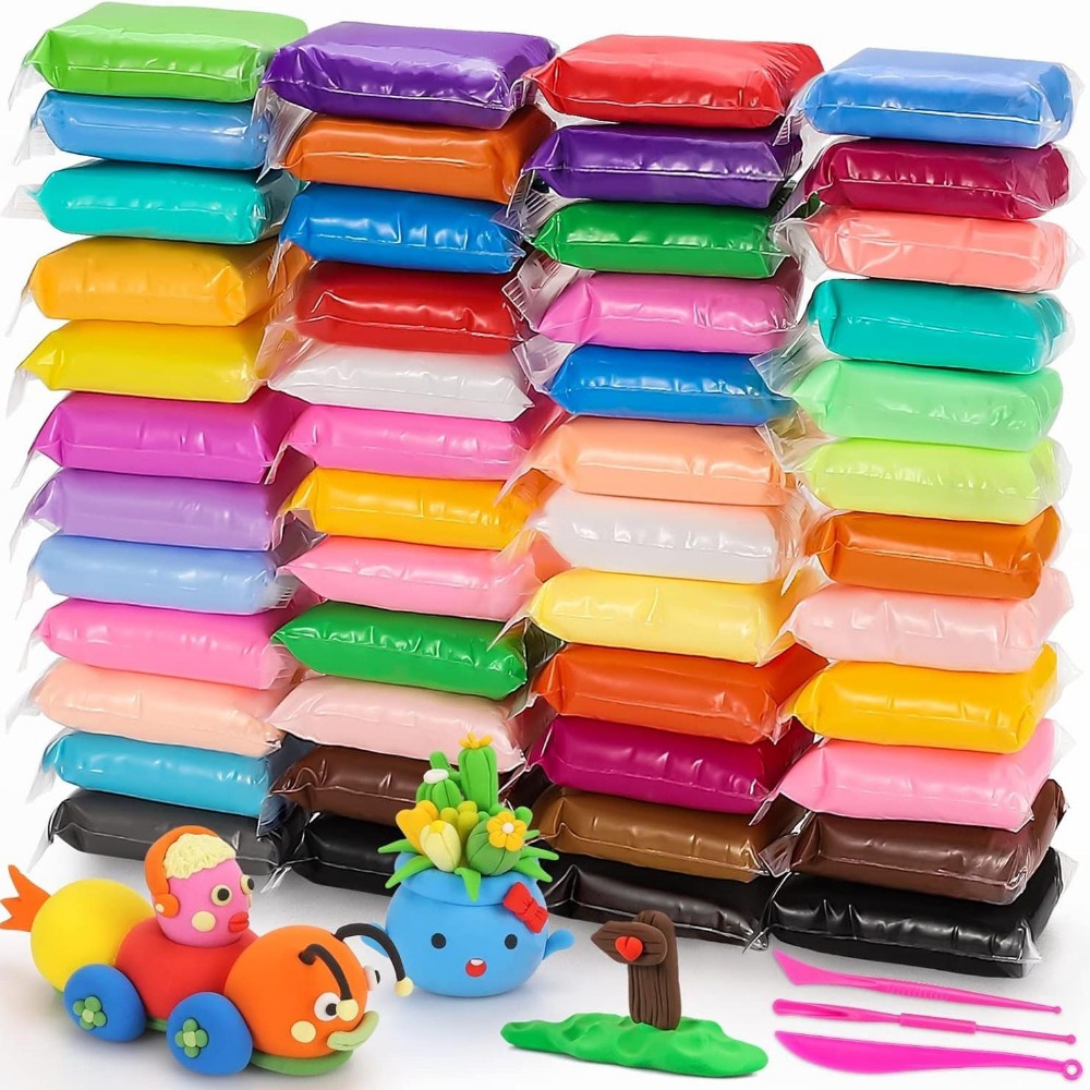 Air Dry Clay - 48 Kleuren Air Dry Klei Ultra