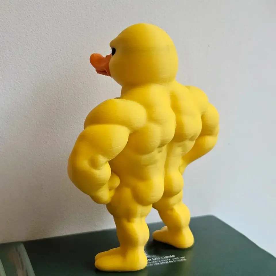 Art Craft Duck - 3/1 Stuks Spier/Boze Eend Standbeeld -3D