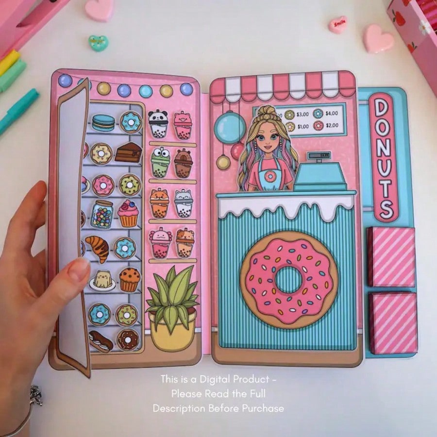 Donut Shop Speelset, DIY Papie - Art Craft For 3 Year Old recensie en prijs
