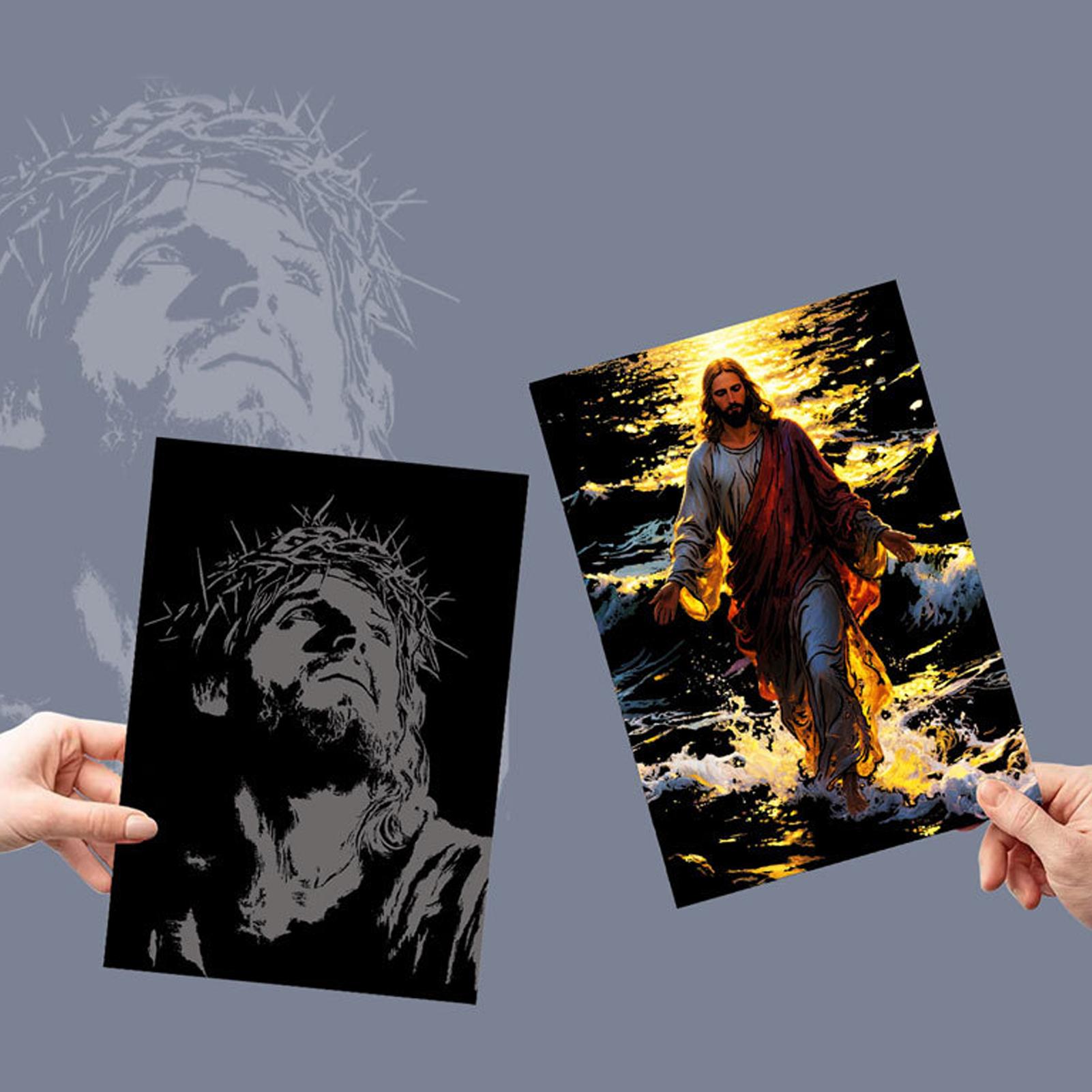 Krasboek Jesus Scratch Paintin - Art Craft For 3 Year Old recensie en prijs