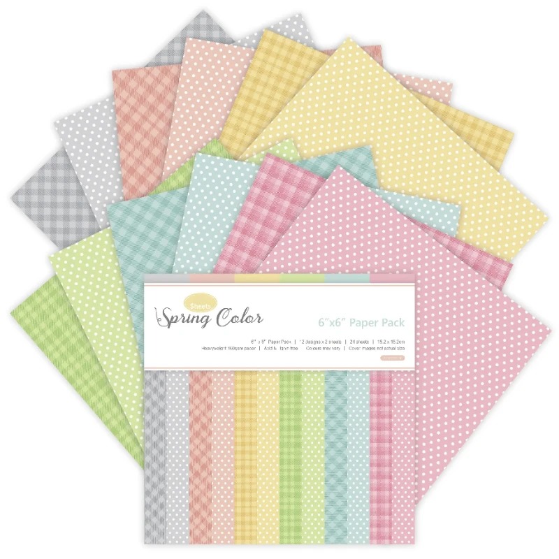 12 vellen lente kleuren ambach - Art Craft Background recensie en prijs
