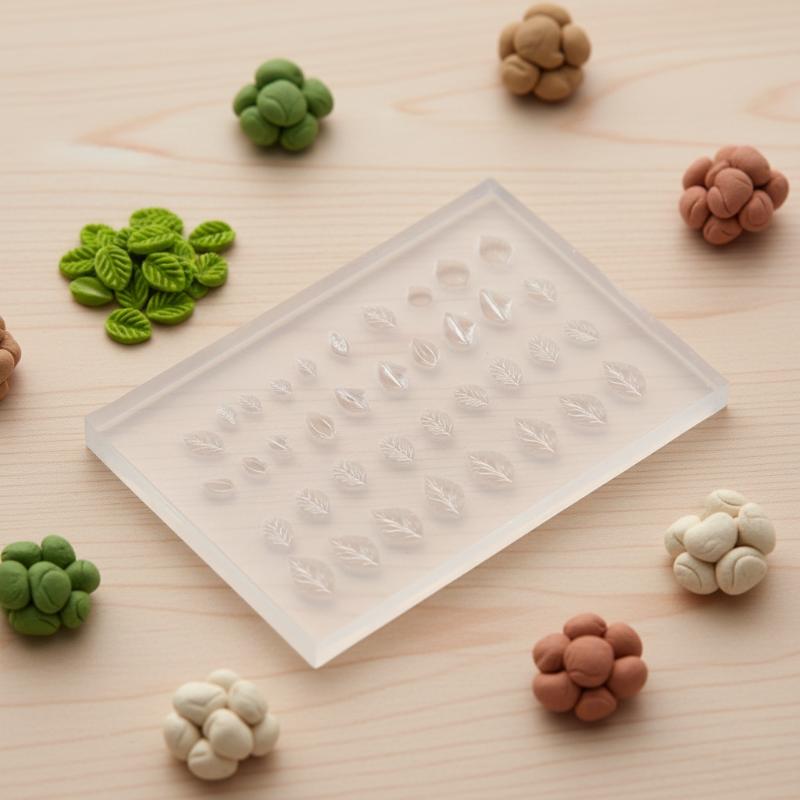 3D-siliconen mal voor nageldec - Art Craft With Leaves recensie en prijs