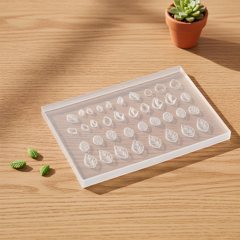 3D-siliconen mal voor nageldec - Art Craft With Leaves recensie en prijs