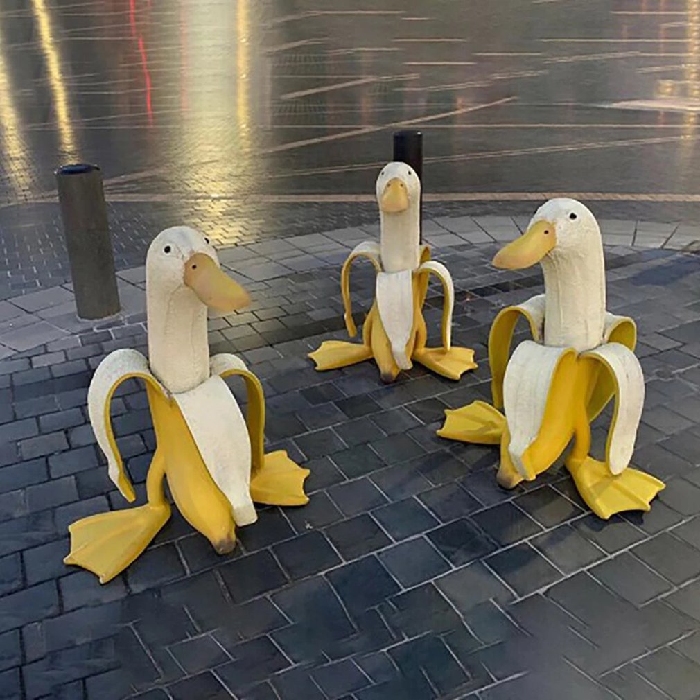 Banaan Eend Creatieve Tuin Dec - Art Craft Duck recensie en prijs