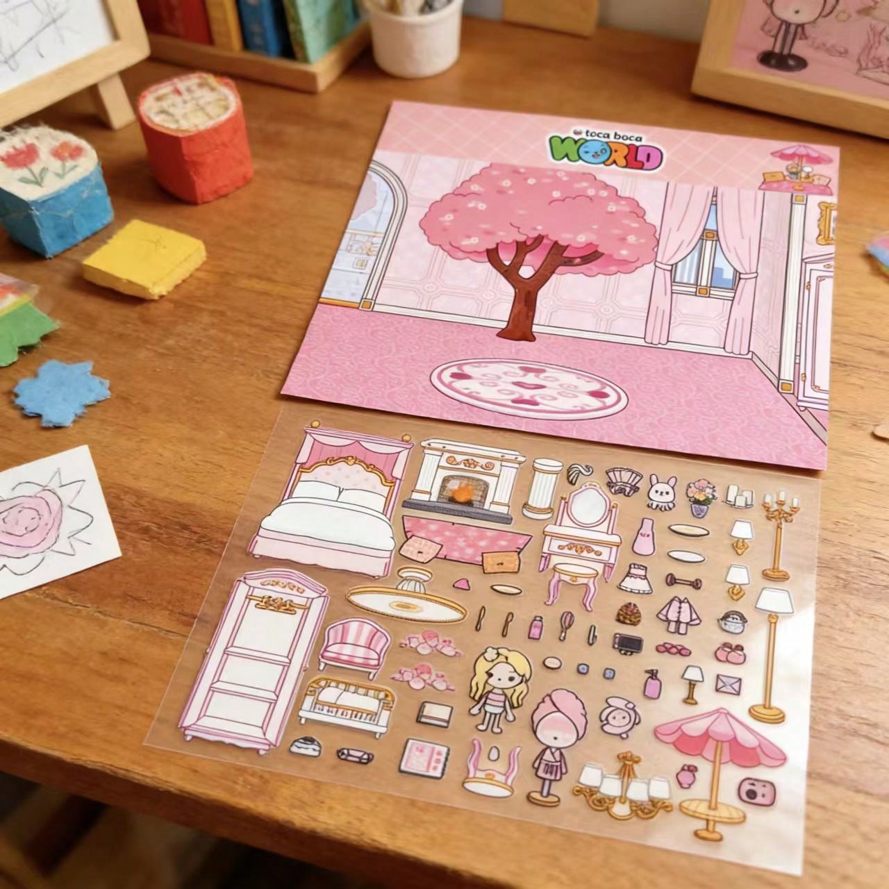 Pink Sakura Tree Hotelkamer DI - Art Craft For 3 Year Old recensie en prijs