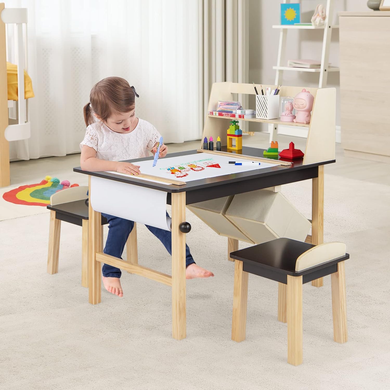 Kinderkunsttafel- en stoelense - Art Craft For 3 Year Old recensie en prijs