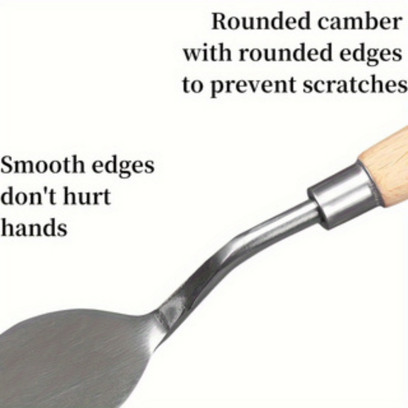 5-delige Olieverfpalet Mes Sch - Painting Knife Palette recensie en prijs