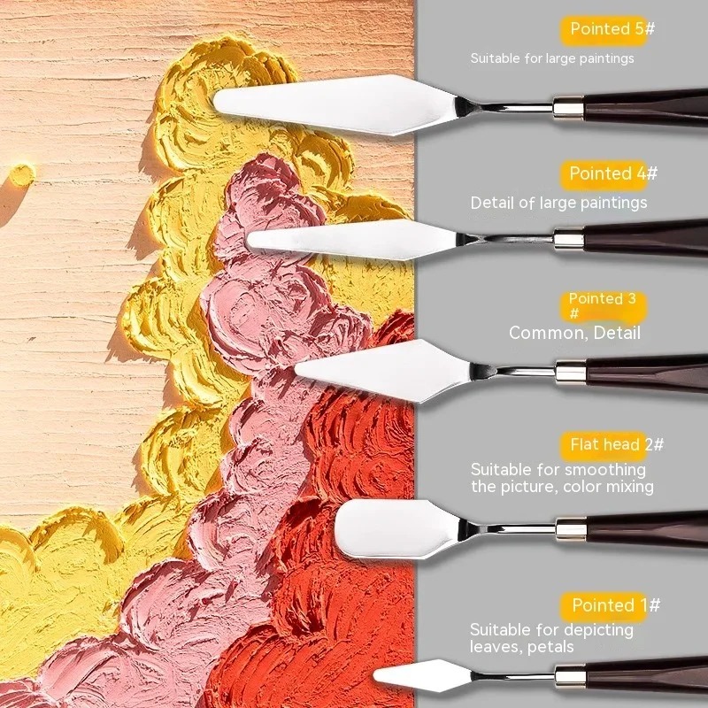 Olieverfschilderij Schraper Pa - Painting Knife Palette recensie en prijs