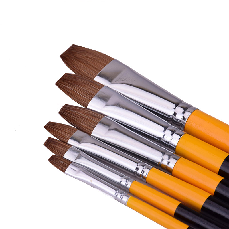 6 Stks/set Wezel Haar Platte P - Art Craft For 3 Year Old recensie en prijs