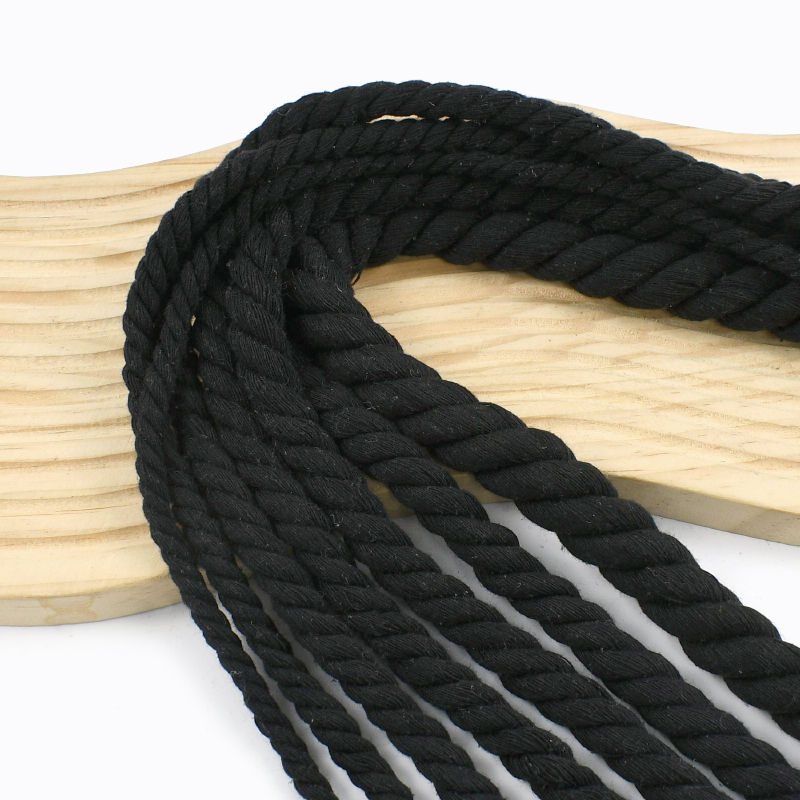 1-5M 5-20mm Zwart 3 Aanden Ged - Macrame Cord Cotton recensie en prijs