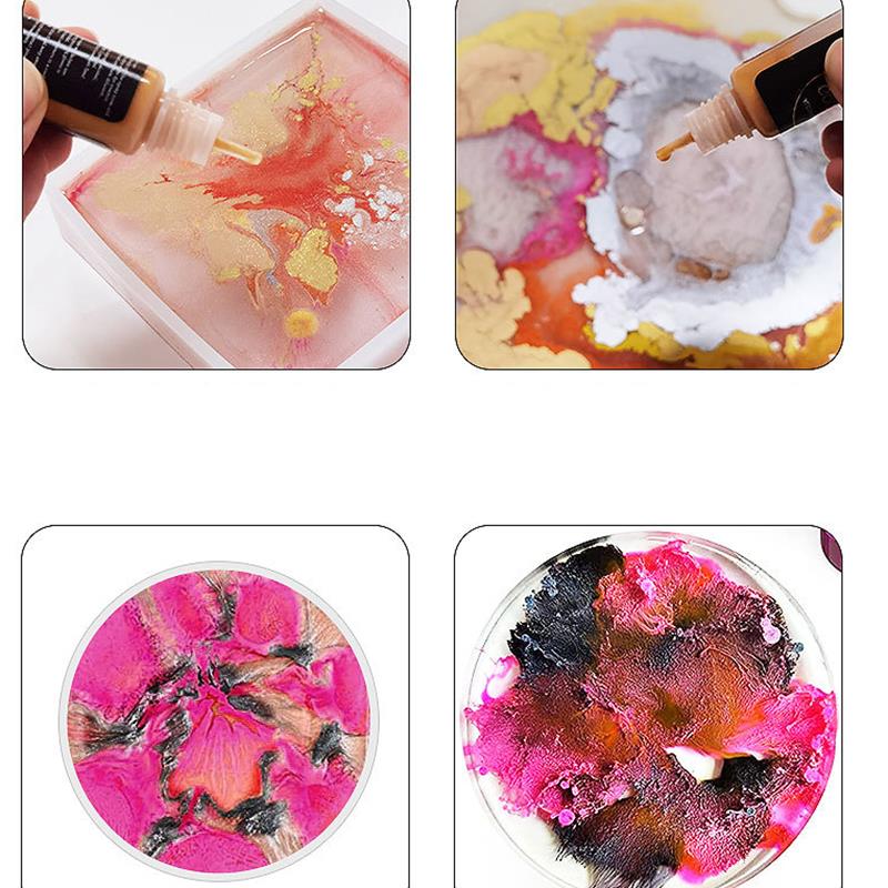1 Set Art Inkt Alcohol Epoxyha - Alcohol Ink Set recensie en prijs