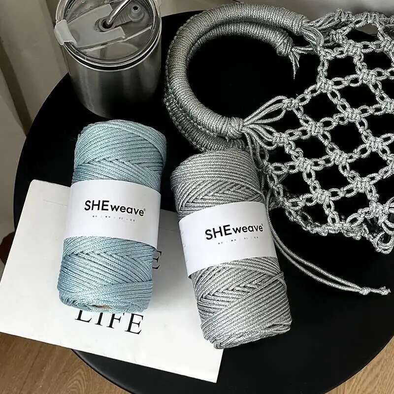 Goud glanzend 5,0 mm lichtgewi - Macrame Cord Cotton recensie en prijs