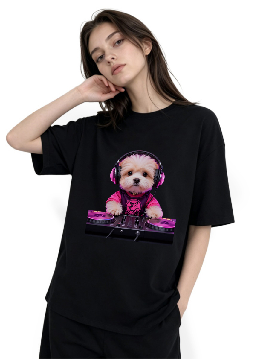T-shirts Dames Jacquard geweve - Art Craft Letter T recensie en prijs