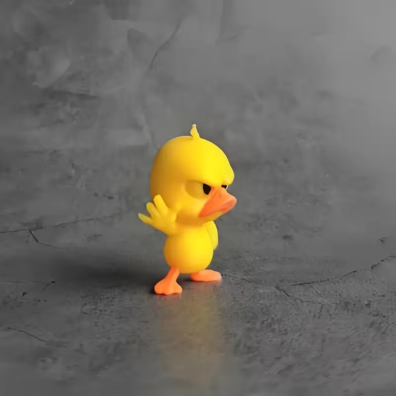 6cm Boze Gele Eend Beeldje met - Art Craft Duck recensie en prijs