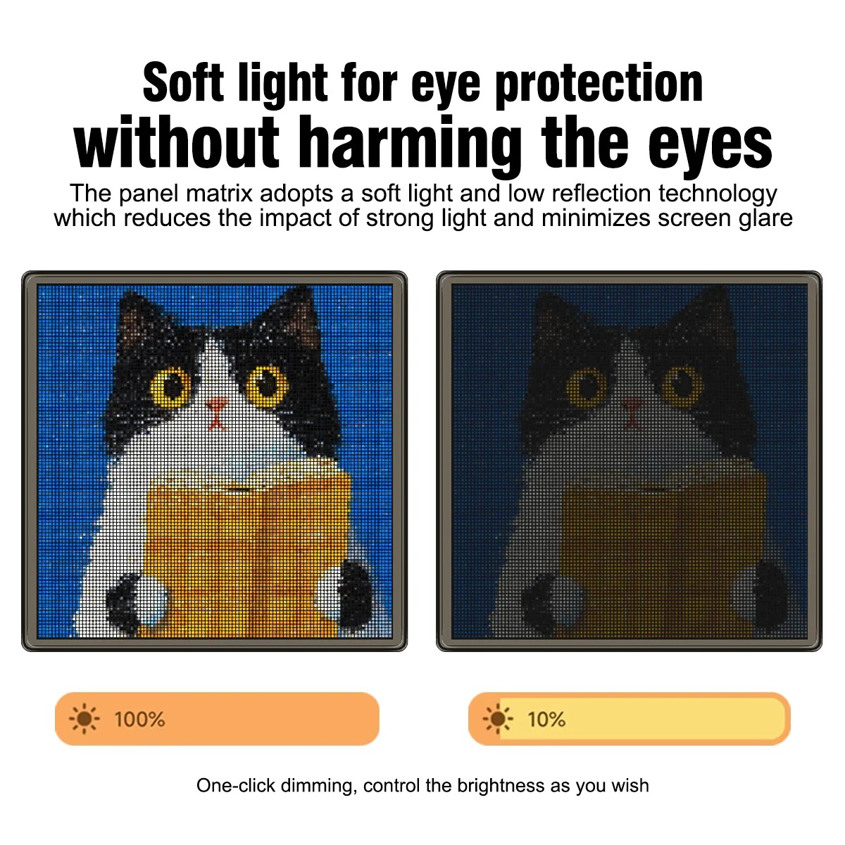 Slim LED-lichtbord Pixel Art D - Art Craft App recensie en prijs