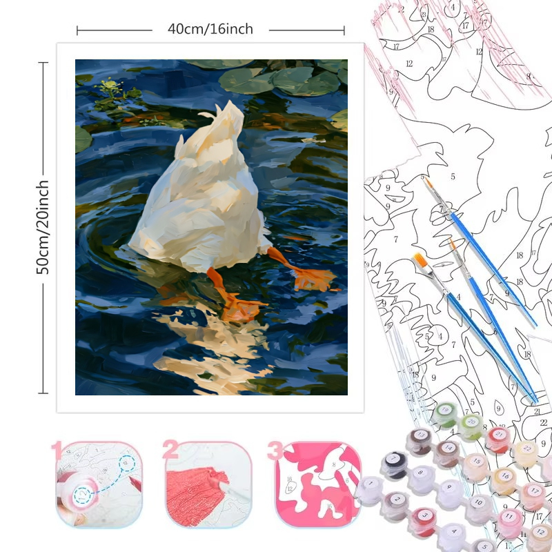 Schilderen op nummer set voor  - Art Craft Duck recensie en prijs