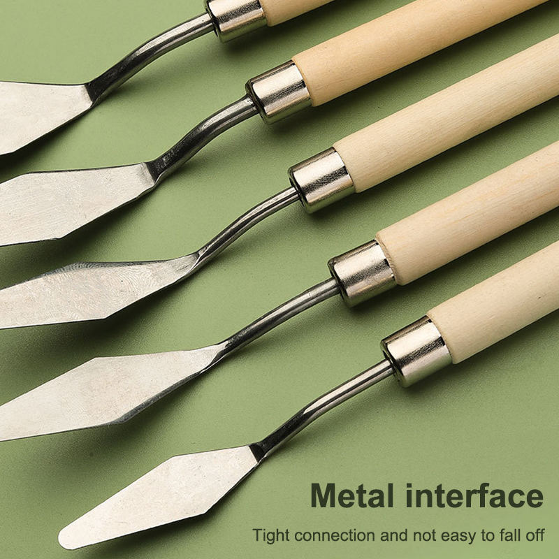【Happy】7 stks/set roestvrijsta - Painting Knife Palette recensie en prijs