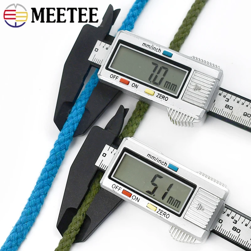 10/50M 5/7mm Katoenen Koord Na - Macrame Cord Cotton recensie en prijs