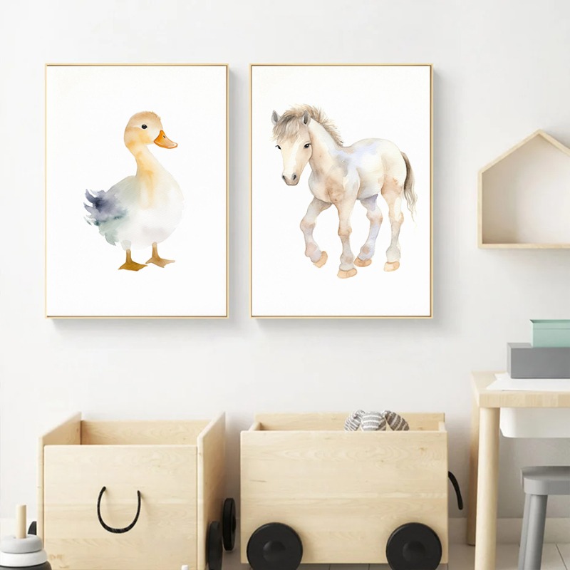 Aquarel Boerderijdieren Baby P - Art Craft Duck recensie en prijs
