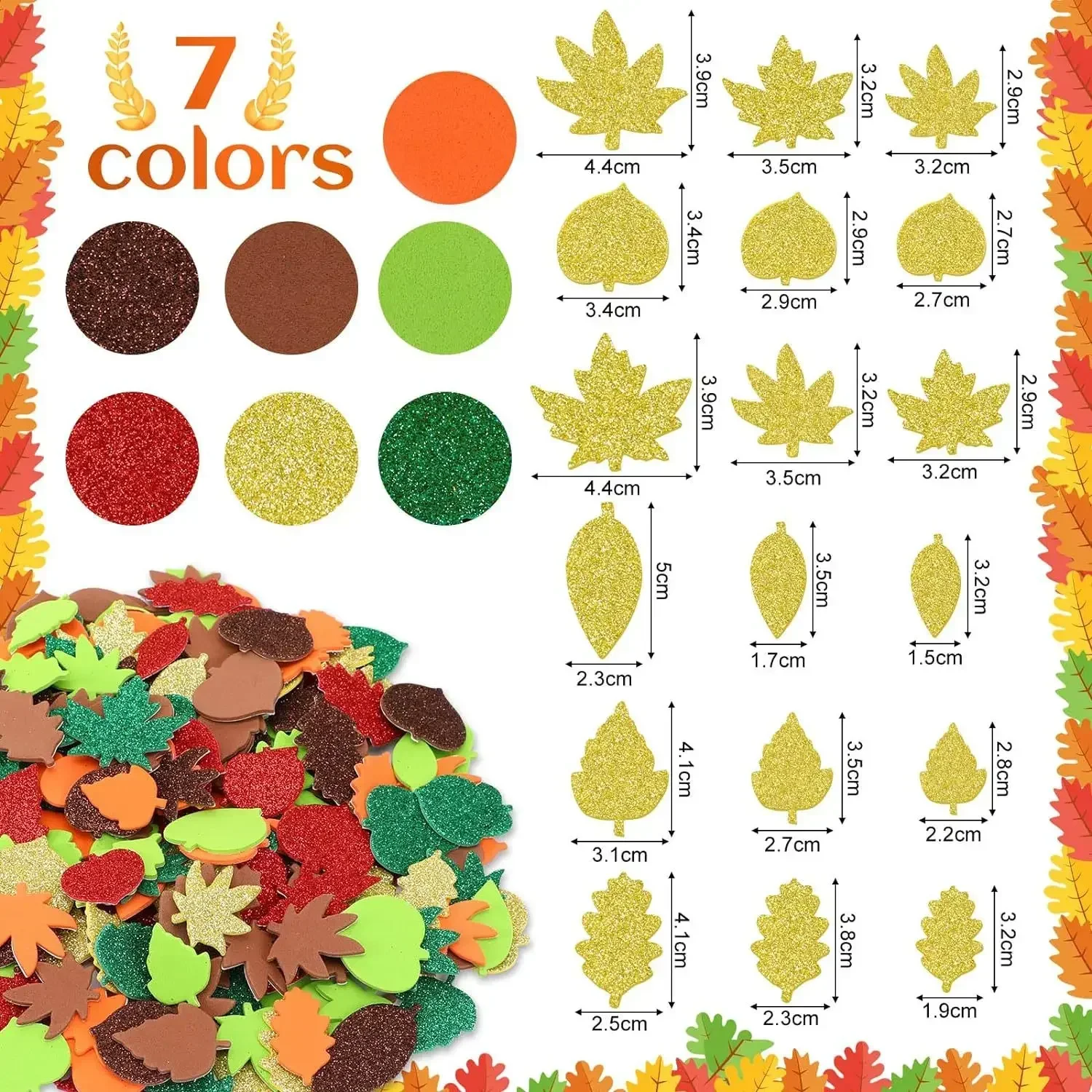 Thanksgiving, Herfst Ambachtel - Art Craft With Leaves recensie en prijs