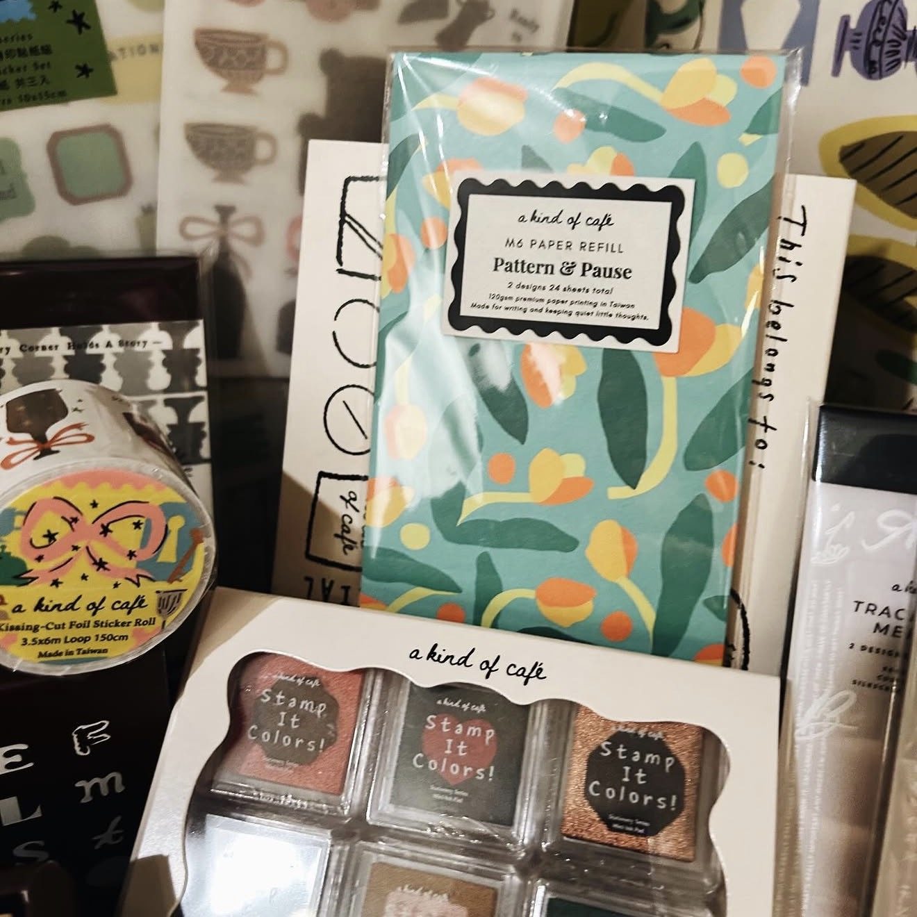 Een soort café-studio vintage  - Washi Tape Rolls recensie en prijs