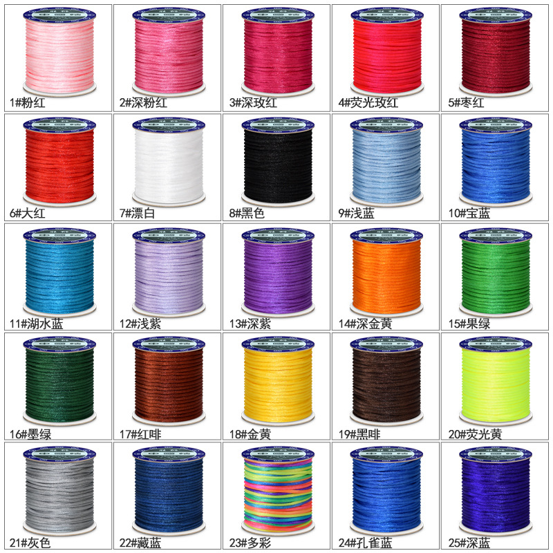 1.5mm 2mm 2.5mm Nylon Katoen Z - Macrame Cord Cotton recensie en prijs