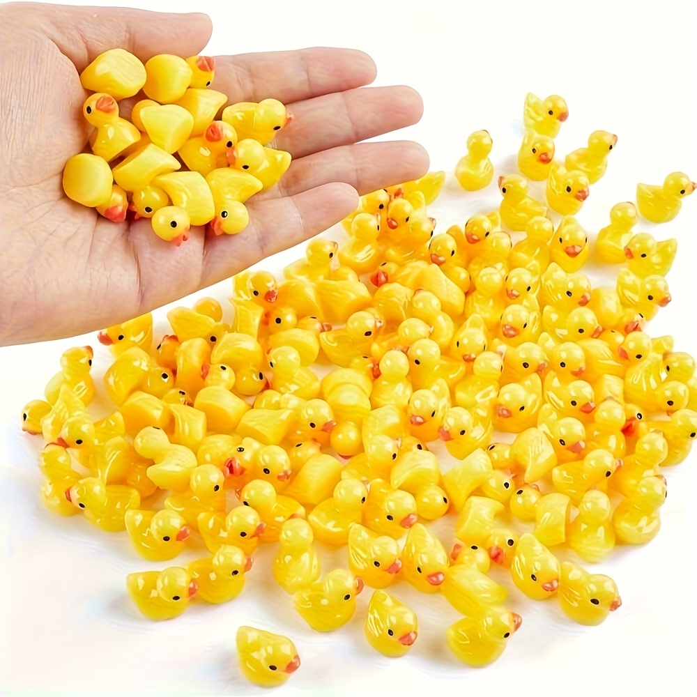 100 stuks gele mini-eendjes bu - Art Craft Duck recensie en prijs
