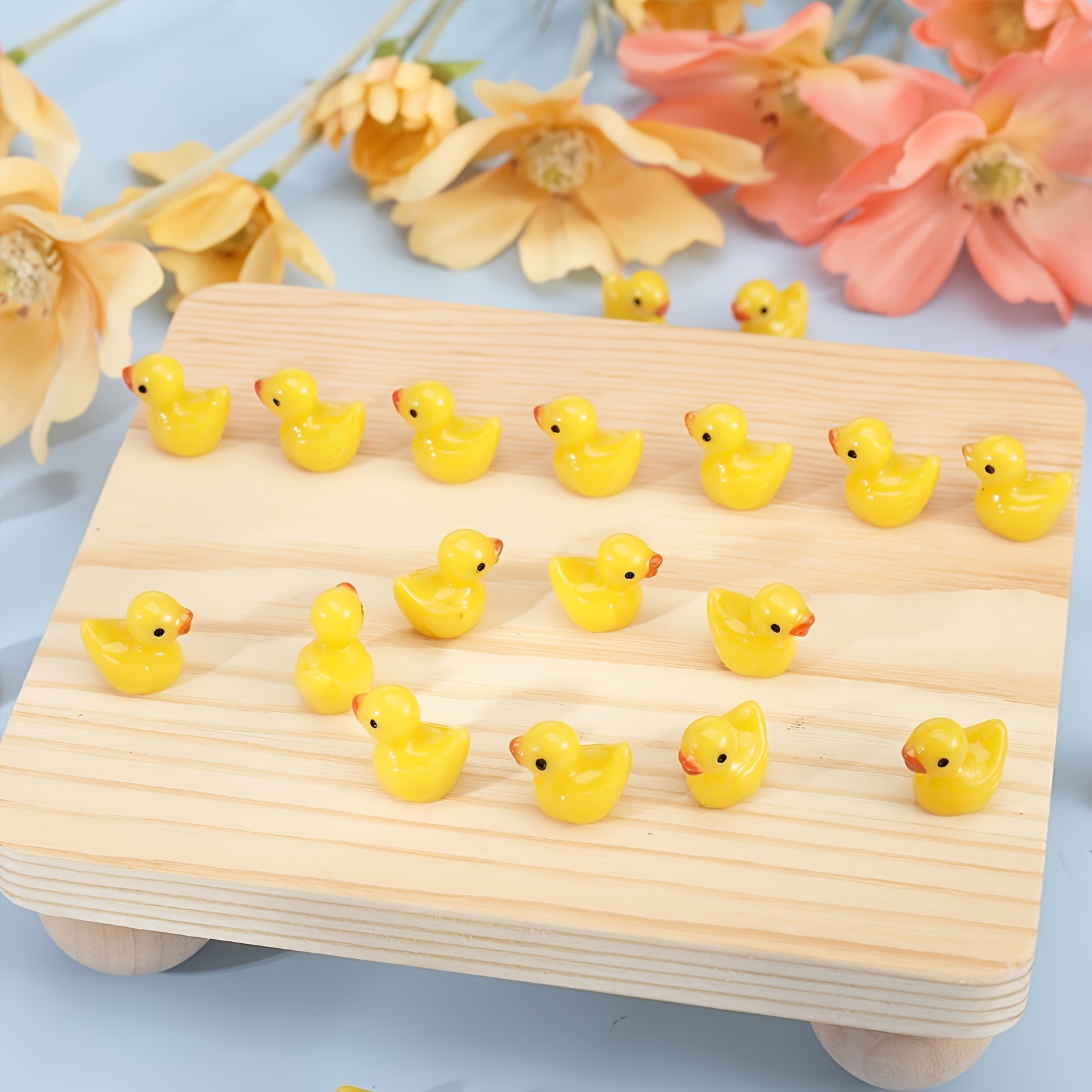 100 stuks gele mini-eendjes bu - Art Craft Duck recensie en prijs