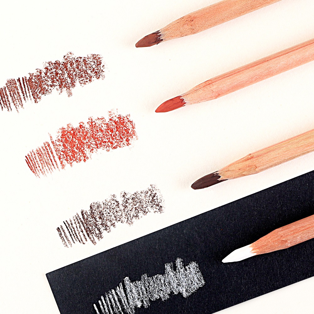 4 stuks professionele schets h - Colored Pencil Professional recensie en prijs