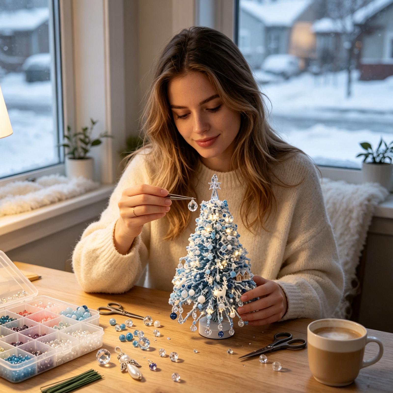 Kerstboom-kralenkunst Winterva - The Art And Craft Of Jewelry recensie en prijs