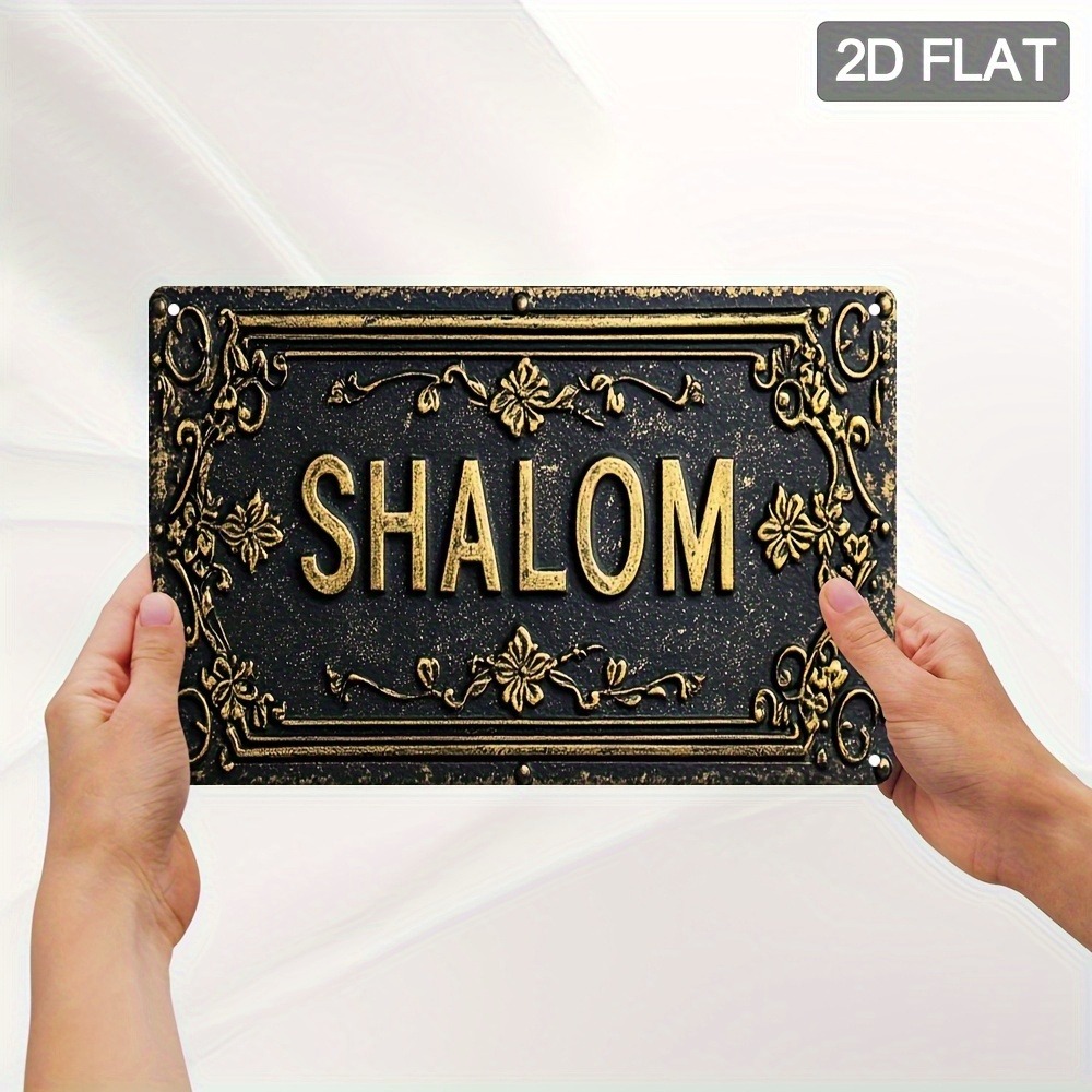 CIFBUY Shalom Zwart Goud Bloem - Art & Craft Zone recensie en prijs