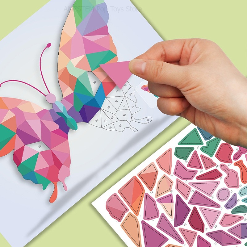 3D Dierenpuzzelstickers voor K - Art Craft For 3 Year Old recensie en prijs