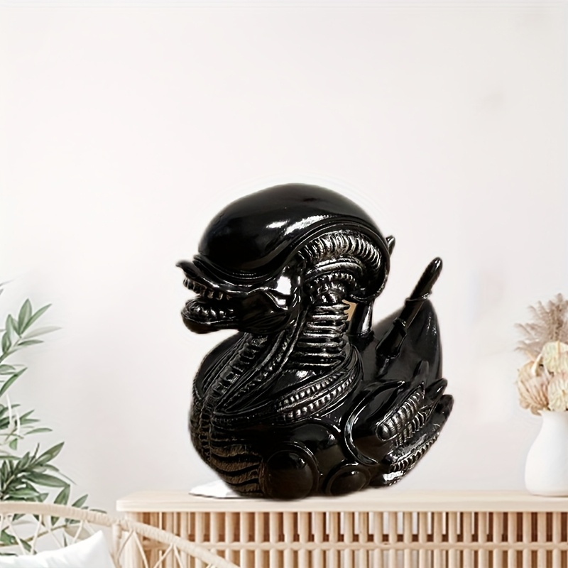 Alien Duck hars standbeeld, Ev - Art Craft Duck recensie en prijs