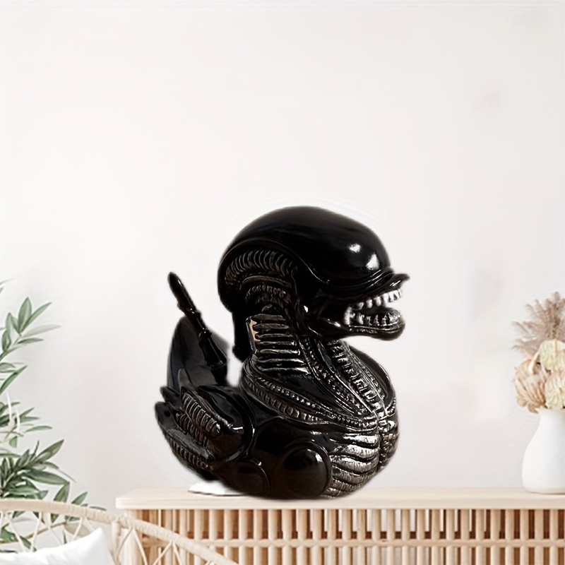 Alien Duck hars standbeeld, Ev - Art Craft Duck recensie en prijs