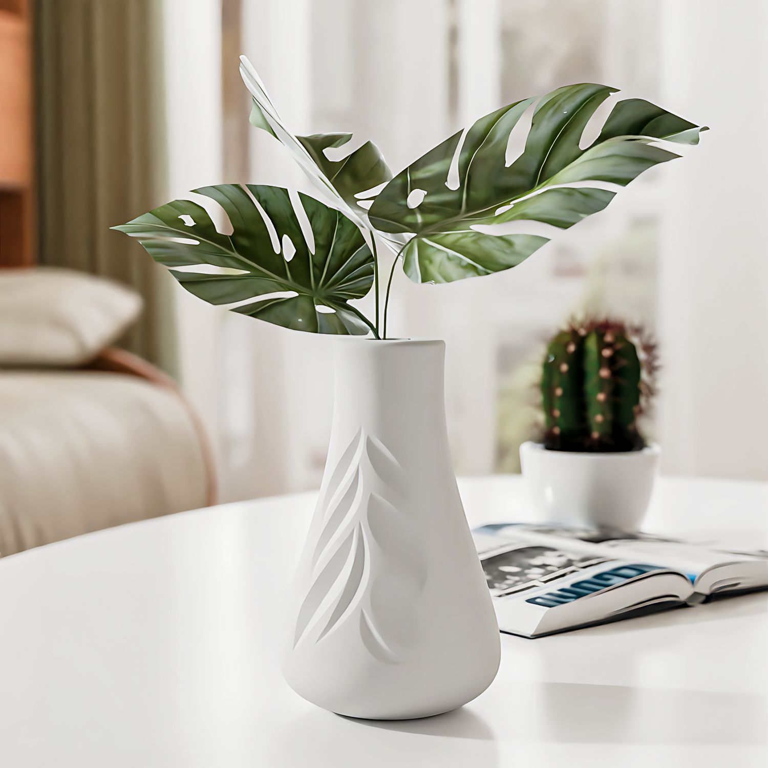Blad textuur vaas siliconen ma - Art Craft With Leaves recensie en prijs