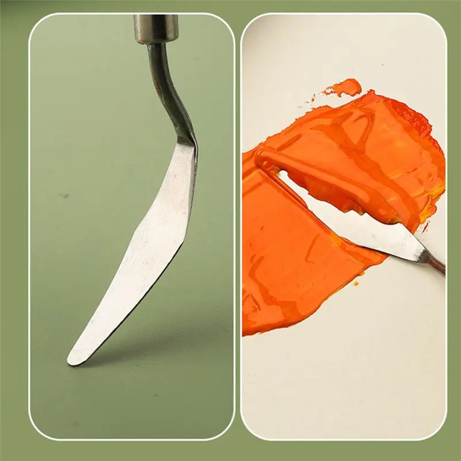 7/14 Stuks Rvs Olieverfschilde - Painting Knife Palette recensie en prijs
