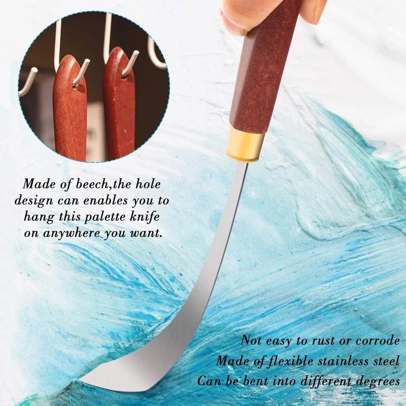2 stuks schildermes set schild - Painting Knife Palette recensie en prijs