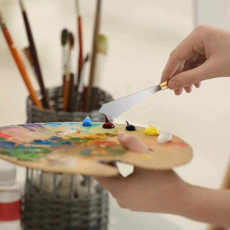 2 stuks schildermes set schild - Painting Knife Palette recensie en prijs
