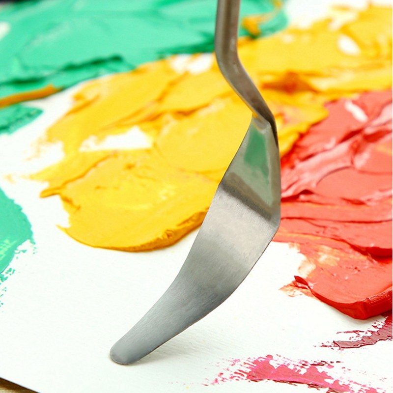 5Pcs Paletmes Schilderen Rvs S - Painting Knife Palette recensie en prijs