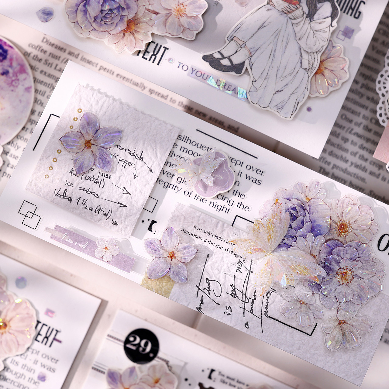 XiaoBaiJia Studio Vintage Pale - Washi Tape Rolls recensie en prijs
