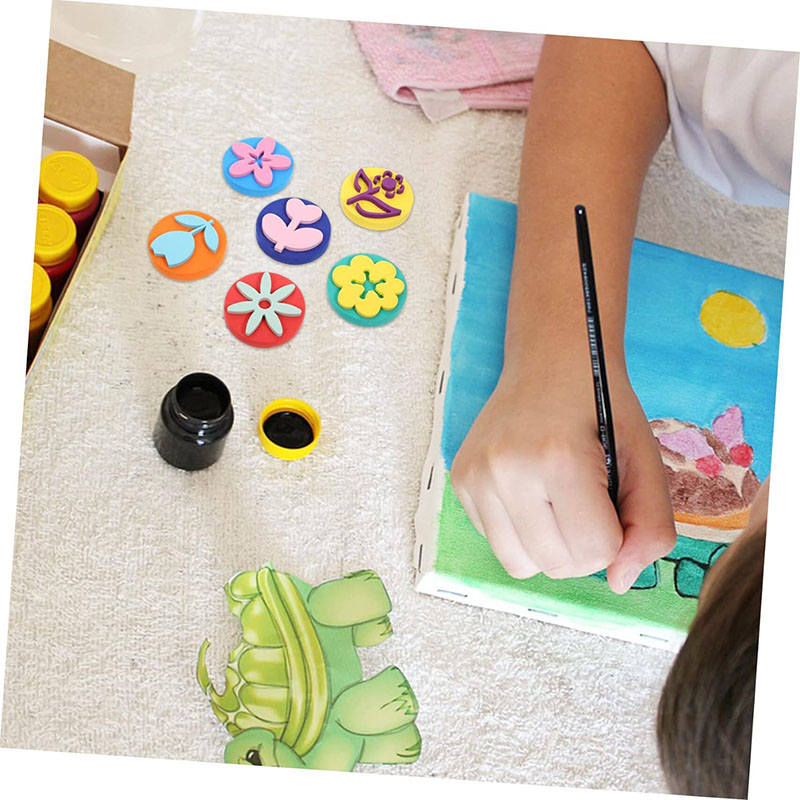 6 Stks/zak Schuimstempels Voor - Art Craft For 3 Year Old recensie en prijs